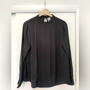Pleated blouse